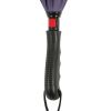 Biggdesign Moods Up Reverse Umbrella For Rain Windproof Black/Purple √ò 43 in