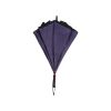 Biggdesign Moods Up Reverse Umbrella For Rain Windproof Black/Purple √ò 43 in