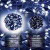Christmas Rope Lights,1000LED/328Ft Outdoor Decorative String Strobe with 8 Modes/Remote/IP67 Waterproof/Timer/Memory Function for Xmas Holiday/Weddin