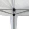 Outdoor 10x 10Ft Pop Up Gazebo Canopy Tent Removable Sidewall with Zipper,2pcs Sidewall with Windows,with 4pcs Weight sand bag,with Carry Bag-black
