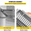 VEVOR Chimney Cap, 17" x 29" Flue Caps, 304 Stainless Steel Fireplace Chimney Cover, Adjustable Metal Spark Arrestor with Bolts Screws, Mesh Chimney F