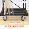 VEVOR Drywall Cart, 1800 LBS Panel Dolly Cart with 45.28" x 29.13" Deck and 5" Swivel Wheels, Heavy-Duty Drywall Sheet Cart, Handling Wall Panel, Shee