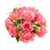 Gold/Silver Wedding Candle Holders Decor Table Centerpiece Pillar Flower Vase Rack Stand Road Lead Floral Bouquet Party Supplies