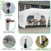10'x20' Pop Up Canopy Tent with 6 Sidewalls, Ez Pop Up Outdoor Canopy for Parties, Waterproof Commercial Tent with 3 Adjustable Heights, Carry Bag, 6